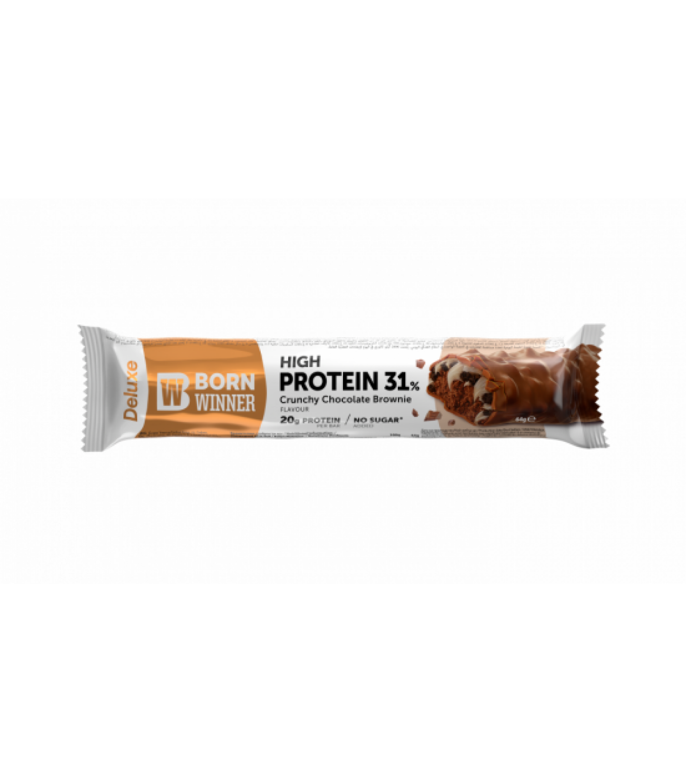 Born Winner Deluxe High Protein 31% Crunchy Chocolate Brownie 64 гр